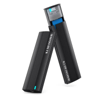 เคส SSD M.2 ความเร็วสูง, Zhend, รองรับ NVME / NGFF, ความจุ 6TB, การถ่ายโอนข้อมูลที่รวดเร็ว 10GB, ติด