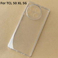 for TCL 50 XL Clear Case Slim Fit Soft TPU Bumper Lightweight Thin Back Cover for TCL 50XL 5G