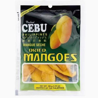 Cebu Dried Mangoes Philippines Oleh Oleh Manisan Mangga Export Quality from Philippines Cebu 100g