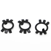 GB858 Lock Gasket Washers M10 M12 M14 M16 M18 M20 M24-M36 Black Steel Lock Spacer Retaining Stop Washers For Slotted Round Nuts