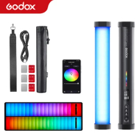 Godox TL30 RGB Tube Light LED Light 8W 2700K-6500K Built-in Lithium Battery Smartphone APP Control (Single Lamp) (Godox TL30)