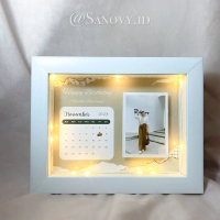 1520009 flower frame 3D | HADIAH WISUDA | PERNIKAHAN | BIRTHDAY DLL CUSTOM
