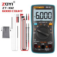 Discount Zoyi Zt102 True Rms Multimeter Multitester Digital Avometer
