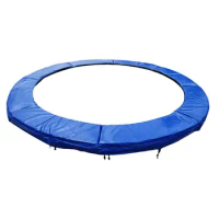 Round Trampoline Safety Pad Safety Mat With Waterproof Edge Protection Waterproof Spring Cover Portable Safety Pad Trampoline