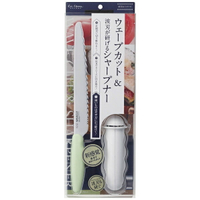 日本製 KAI 貝印 WAVE CUT波浪刀/麵包刀 附磨刀器