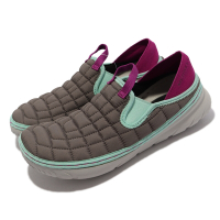 Merrell 休閒鞋 Hut Moc 懶人鞋 女鞋 鞋口鬆緊帶 後跟可踩 一鞋兩穿 灰 紫 ML002216