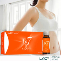 【LAC利維喜】LeanCut Fx7優纖速飲10瓶(藤黃果/綠咖啡豆/綠茶萃取物/運動纖盈/女性保健)
