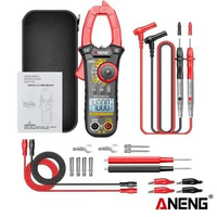 (Paket A) Aneng CM84 Pro Clamp Meter 4000 Count DC/AC Current Voltage Multimeter NCV Sensing Hertz