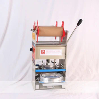 Manual Sealer Plastic Sealing Machine Trays Packing Sealer for Food Takeout Packaging Lock Fresh Lunch Box Sealing Machine