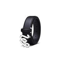 New Style Korean Version Men Women Same Style Leather Golf Pants Belt Fashion All Match Tennis Baseb