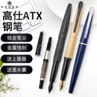 Pens office A.T.CROSS ATX Fountain Pen Set of pens Business Office Gift student School Stationery Supplies pen for writing