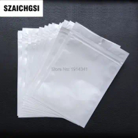 SZAICHGSI white clear Plastic zipper opp bag retail package for iphone 7 6 5 4 usb cable for samsung cable and chargers 10000pcs