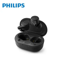 【PHILIPS 飛利浦】PHILIPS 無線耳機 TAT1207-黑