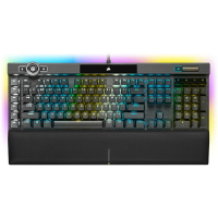 【享最高折300】Corsair 海盜船 K100 RGB 英文/機械遊戲鍵盤/光軸CH-912A01A-NA/銀軸CH-912A014-NA