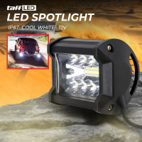 Racing Otomotif TaffLED Spotlight LED Foglamp Headlight Offroad IP67 Cool White 12V 4 Inch - JT050