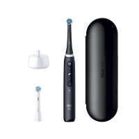 《Oral-B 贈刷頭2支》 iO TECH 微震科技電動牙刷 (黑)