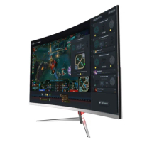 computer display 27 1k 75hz monitor pc curved 27inch gaming monitor