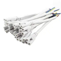 40pcs 20pcs 4pcs LED T5 T8 Electrical Wire Connector Power Cable For LED Tube light