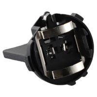 2pc H7 Headlight Bulb Socket Retainer Holder Adapter 5K0941109C A9068260282 For Benz Vito W447 Headlamp Bulb Socket
