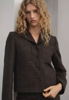 Mango 羊毛西裝外套