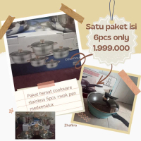 SALE!! PANCI MEDEENALUX SET +WOK PAN MEEDENALUX