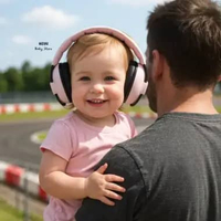 Sunday Baby Earmuff - pelindung telinga bayi Mimi macaw