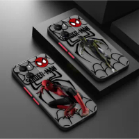 Matte Case for Huawei NOVA Y70 10 9 8SE 8 7SE 7I 7 6 5I 5 4 3I 4G 5G Case Funda Coque Capa Shell Cover COOL Marvel'S Spider-Man