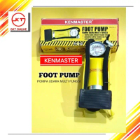 PROMO!! Pompa 1 Tabung Kenmaster / Foot Pompa Single Tube / Pompa Sepeda Injak