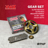 GEAR SET GIR PAKET GLPRO NEOTECH MEGAPRO PRIMUS LAMA XWZ TERBARU 2024