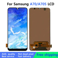 SUPER LCD Display For SAMSUNG Galaxy A70 A705 Touch Screen Digitizer Assembly A70 2019 A705F Display LCDs For Samsung A70