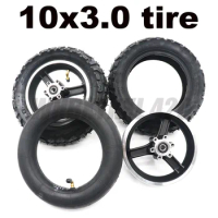 10 Inch Off Road City Tire for KUGOO M4 PRO Zero X Speedual Grace Electric Scooter x3.0 80/65-6 Front Wheel Parts