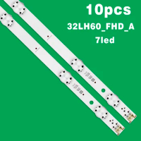 10pcs New 7LED 615mm LED blacklight strip 32LH60_FHD_A SSC_32inch_FHD_REV01_151102 32LH60_FHD S L for LG 32LH604V 32LH530V