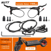 NUTT MTB E-Bike Electric E Scooter Bicycle Hydraulic Brake Disc 140mm 160 180 Rotor for Fat Mini KUGOO G Booster /ES3 Dualtron