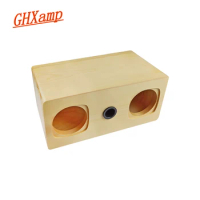 For 3 Inch 78MM Square Solid Wood Speakers Box Home theater center Surround Full Rnage Speaker Shell Empty Body 1PC