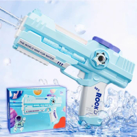 Electric Water Gun Automatic Super Soaker Water Guns for Adults Kids Rechargeable Squirt Guns Summer Outdoor Toy Gift