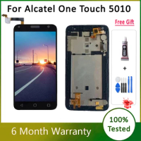 100% Tested 5.0" LCD Screen For Alcatel One Touch 5010 5010D OT5010 LCD Display Touch Screen Digitizer Sensor Replacement Parts