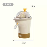 可愛太空考拉按壓電動取水器蒸餾水桶裝水抽水器