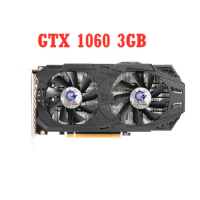 GTX 1060 3GB GPU Graphics Card 8008MHZ 192Bit GDDR5 Video Card For nVIDIA Gefore Games gtx1060 3gb GTX 1050Ti