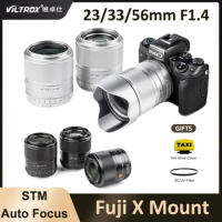 VILTROX 23mm 33mm 56mm X Mount Lens F1.4 APS-C AF Auto Focus Large Aperture Prime Lens for Fuji Fuji