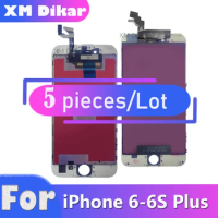 5 Pieces Tested LCD For IPhone 6 6Plus 6S 6S plus Display Screen Digitizer Assembly Replacement Pantalla Repair Screens Parts