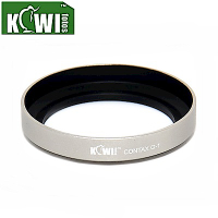 Kiwifotos副廠遮光罩CONTAX-G G-1(銀色)相容GG-1適用ZEISS CONTAX G 28mm f2.8 35mm f2.0 35-70mm f3.5-5.6