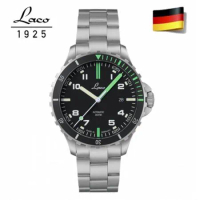 【Laco 朗坤】運動系列 AMAZONAS 862107.MB 42mm｜德國錶 自動機械錶  運動錶 男/女錶