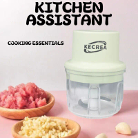 【LuckyLee】Kereka Mini Blender 250ml - Pengisar Elektrik 5-IN-1 (Bawang, Daging, Buah, Sayur & Rempah