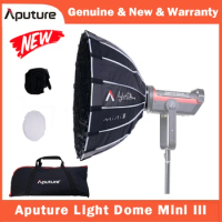 Aputure Light Dome Mini III Deep Octagon Bowens Mount Softbox with Grid for Amaran 300C 150C 200X S Aputure 600D 600XPRO 300X