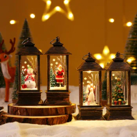 Candle Jars Candles Home Decoration Square Lamp Candle Lamp LED Electronic Lamp Christmas Decorations Candles Home
