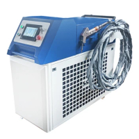 3000W Raycus Fiber Laser Rust Removal Cleaning Welding Cutting Machine 3 In 1 For Steel Aluminium