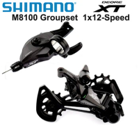 Shimano DEORE XT M8100 Groupset Mountain Bike Groupset 1x12-Speed original RD M8100 Rear Derailleur SL M8100 Shifter Lever