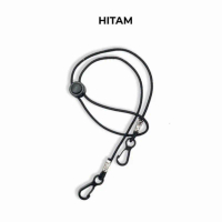 Tali Masker Hitam Polos Strap Masker Murah