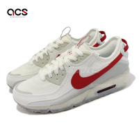 Nike 休閒鞋 Air Max Terrascape 90 男鞋 白 紅 氣墊 復古 運動鞋 DQ3987-100