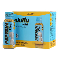 เครื่องดื่มเปปทีนพลัส Peptein 100 มล. x 6 ขวด